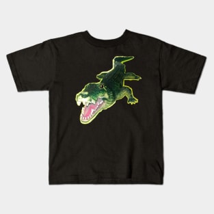 Crocodile alligator reptile mammal Kids T-Shirt